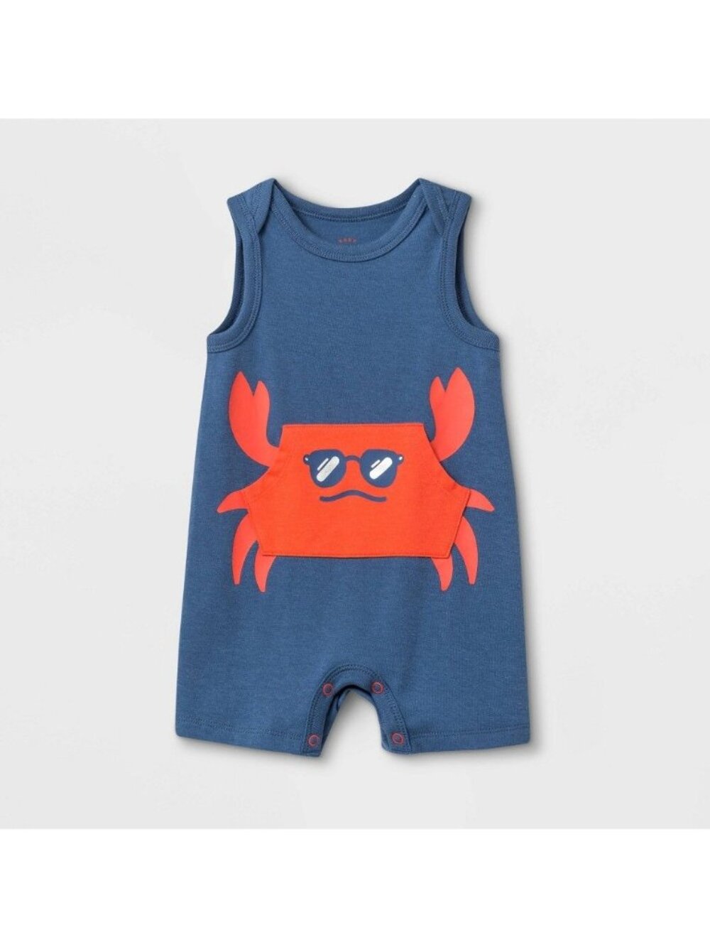 Baby Boys' Crab Romper - Cat & Jack Newborn